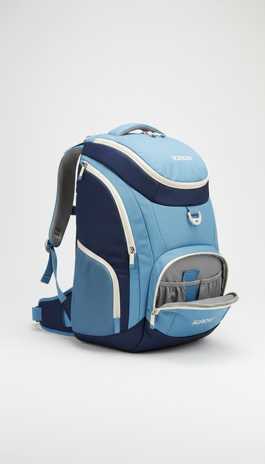 Large Ergonomic Backpack for Growing Students